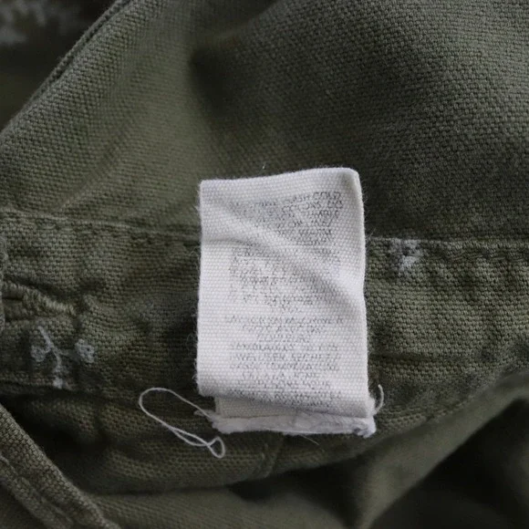 THE GREAT. The Easy Overall Jumpsuit Sprig Print Green XS - Picture 11 of 11